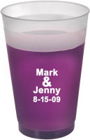 Stadium Cups: 14oz Frosted Flexible Cups